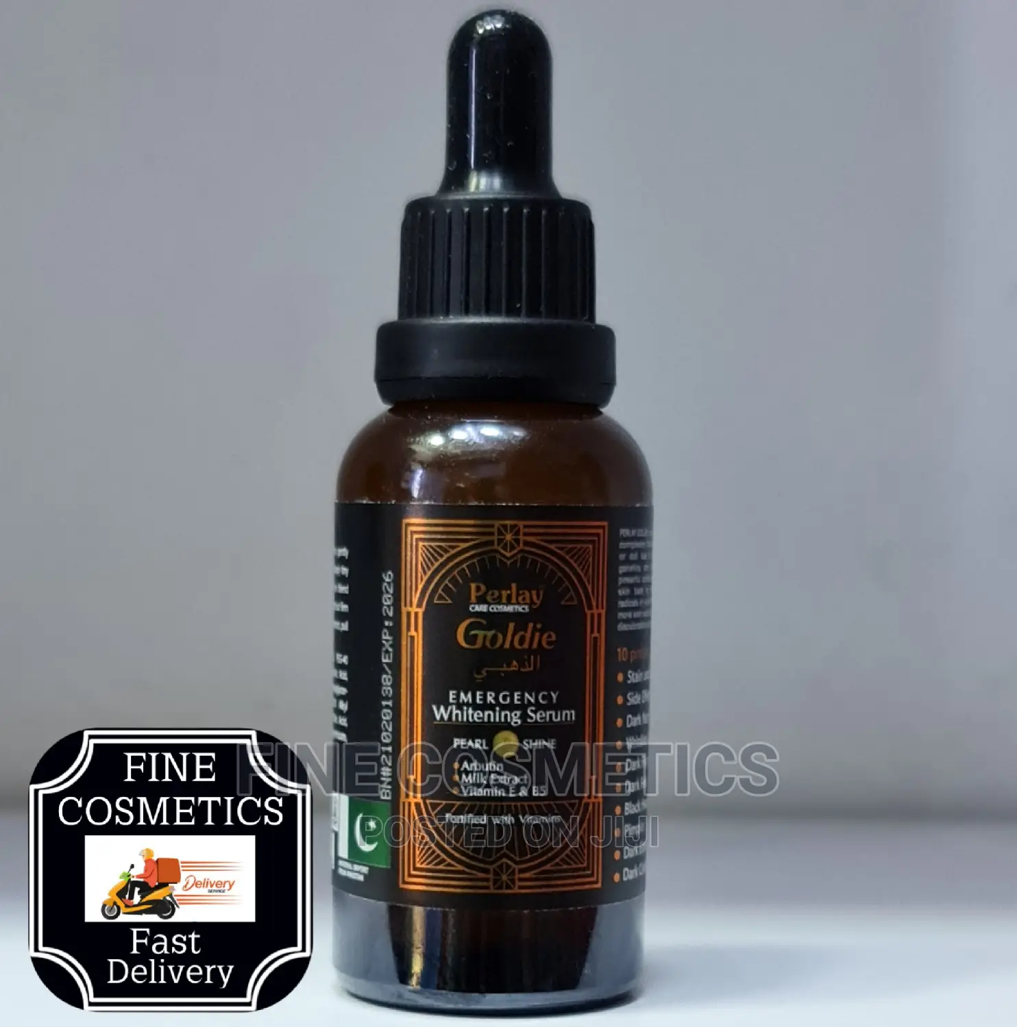 Perlay Gold 7 Days Emergency Whitening Serum for 10 Problems