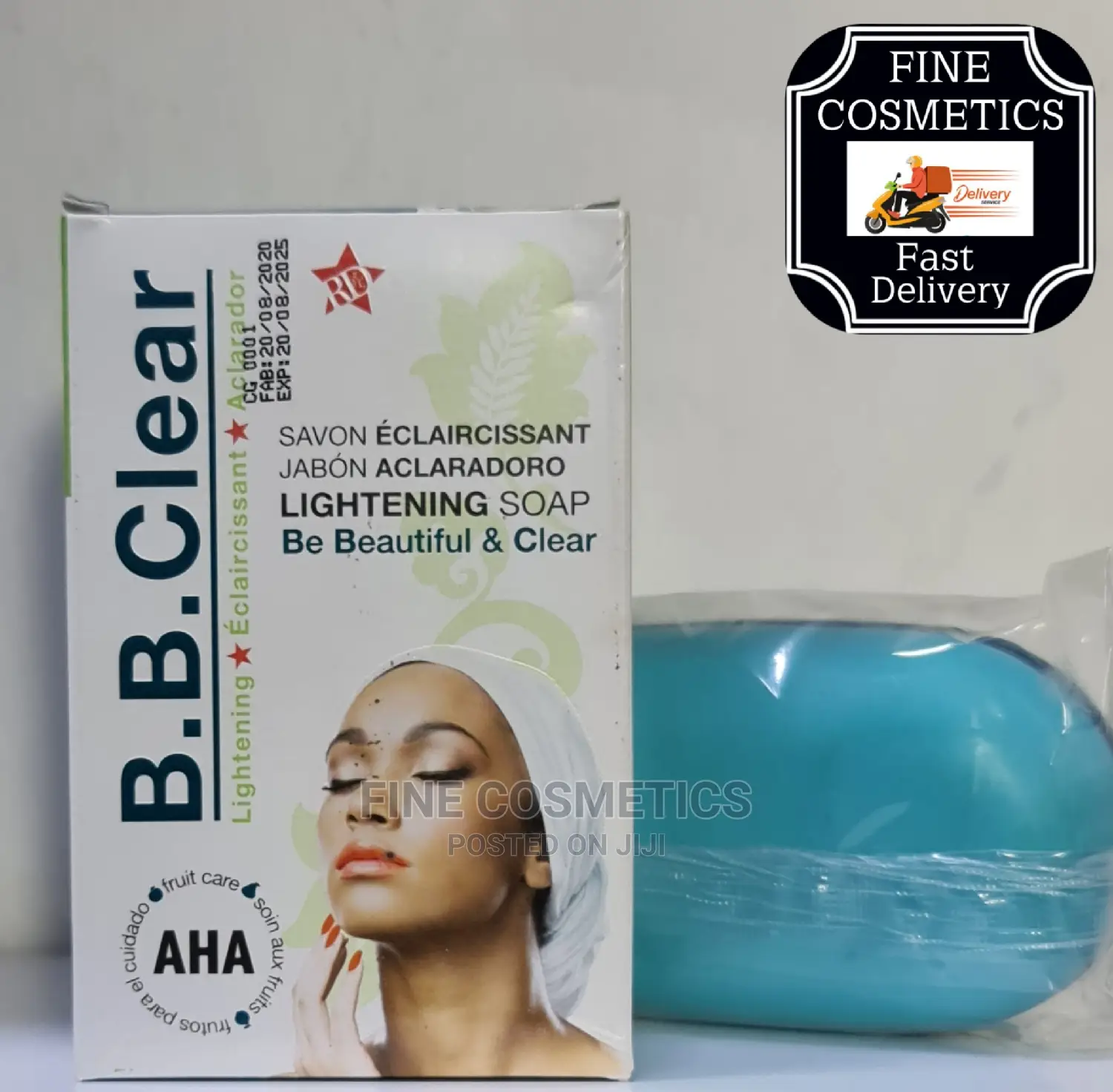 AHA BB Clear Lightening Beauty Bath Soap