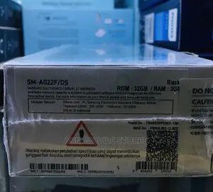 New Samsung Galaxy A02 32 GB Black