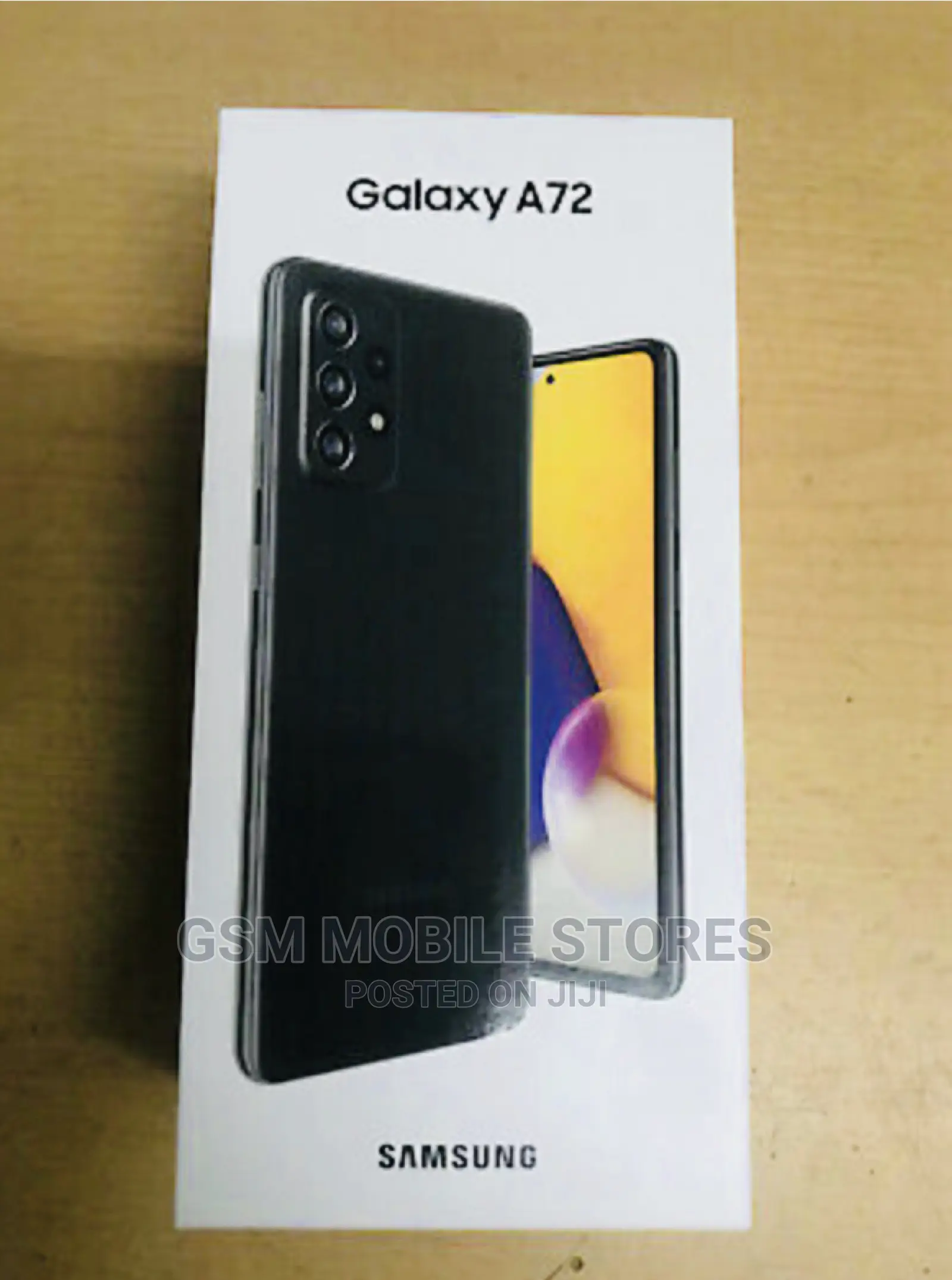 New Samsung Galaxy A72 256 GB Black