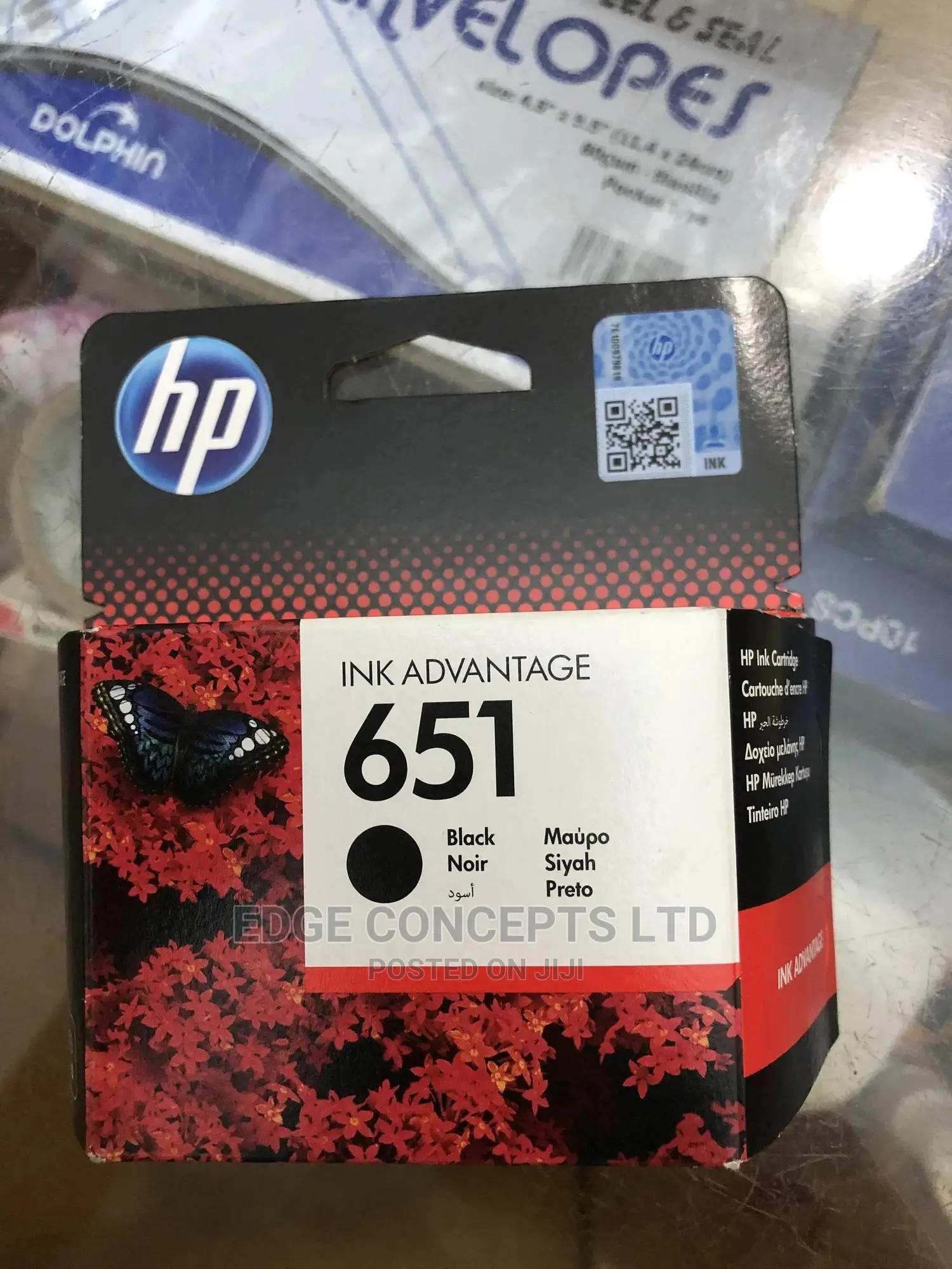 Hp Catridge 651 Black And Colored