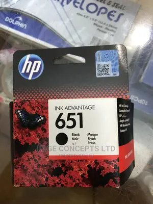 Hp Catridge 651 Black And Colored