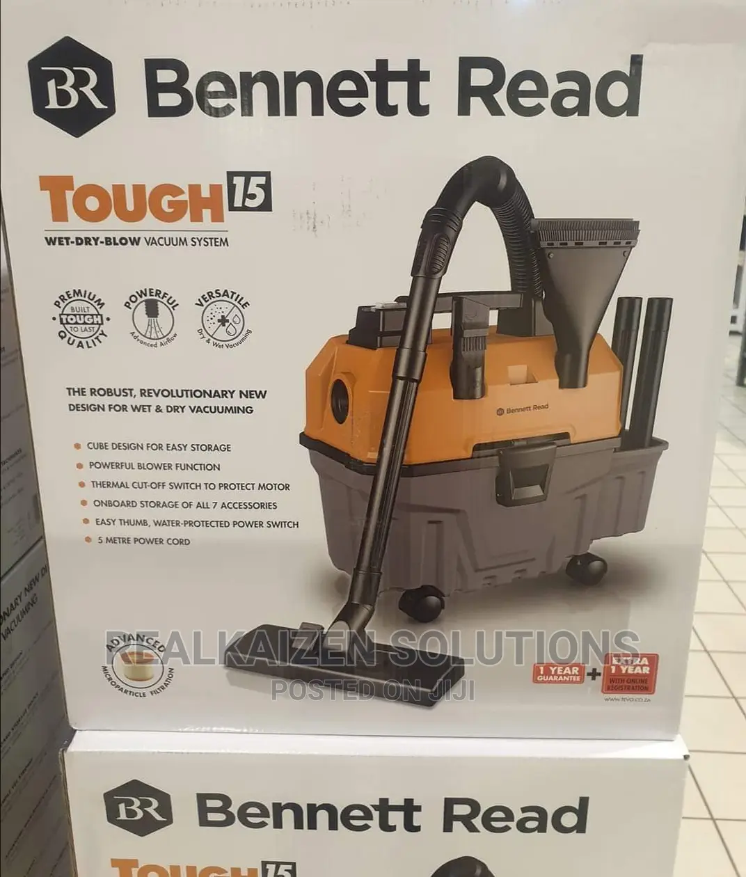 Bennett Read Dry Wet and Blow Tough 15
 Vacuum Cleaner