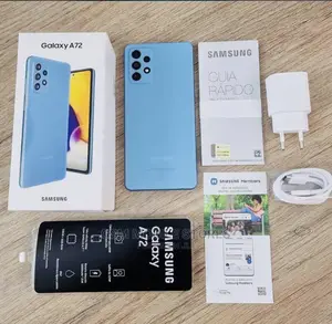 New Samsung Galaxy A72 256 GB Black