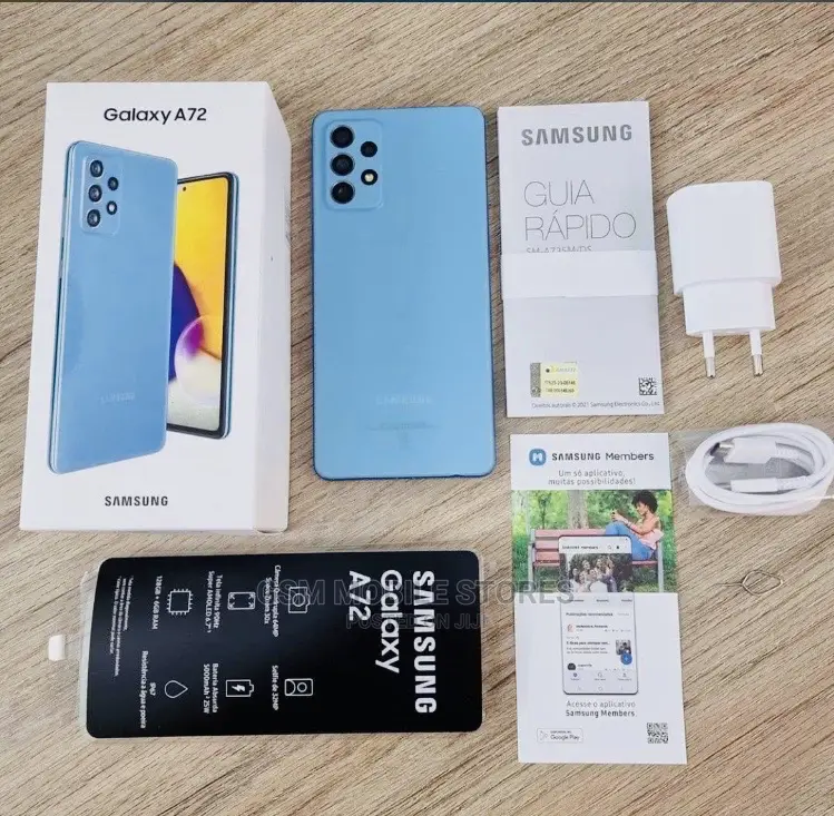 New Samsung Galaxy A72 256 GB Black