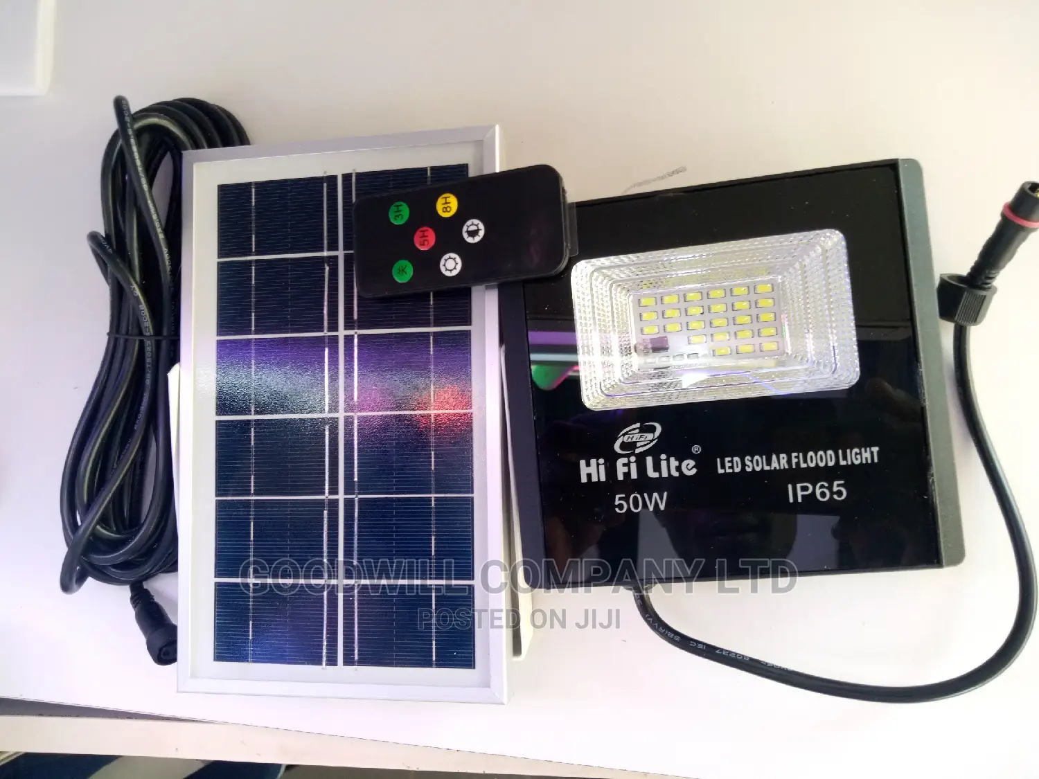 50W Solar Flood Light