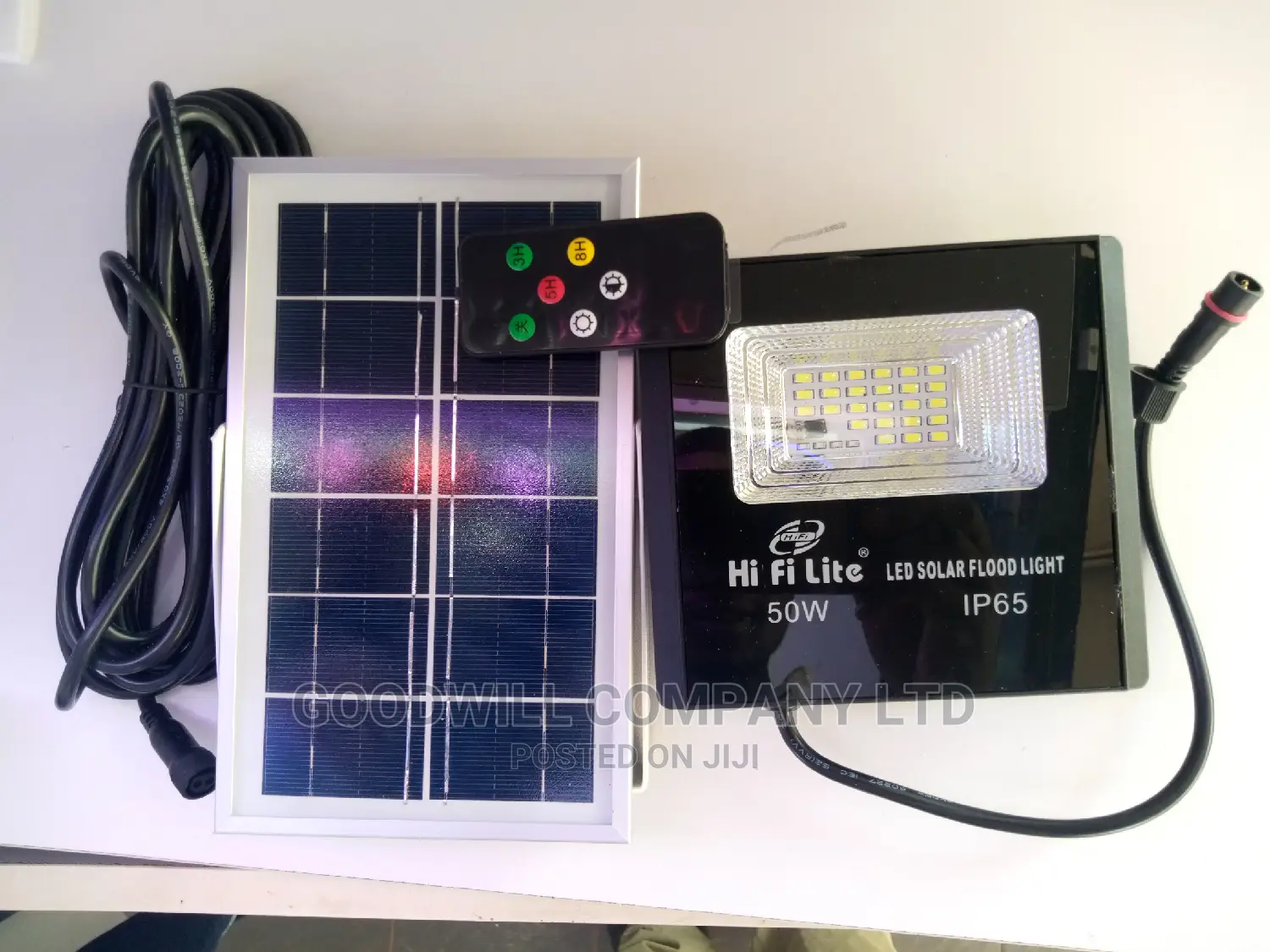 50W Solar Flood Light