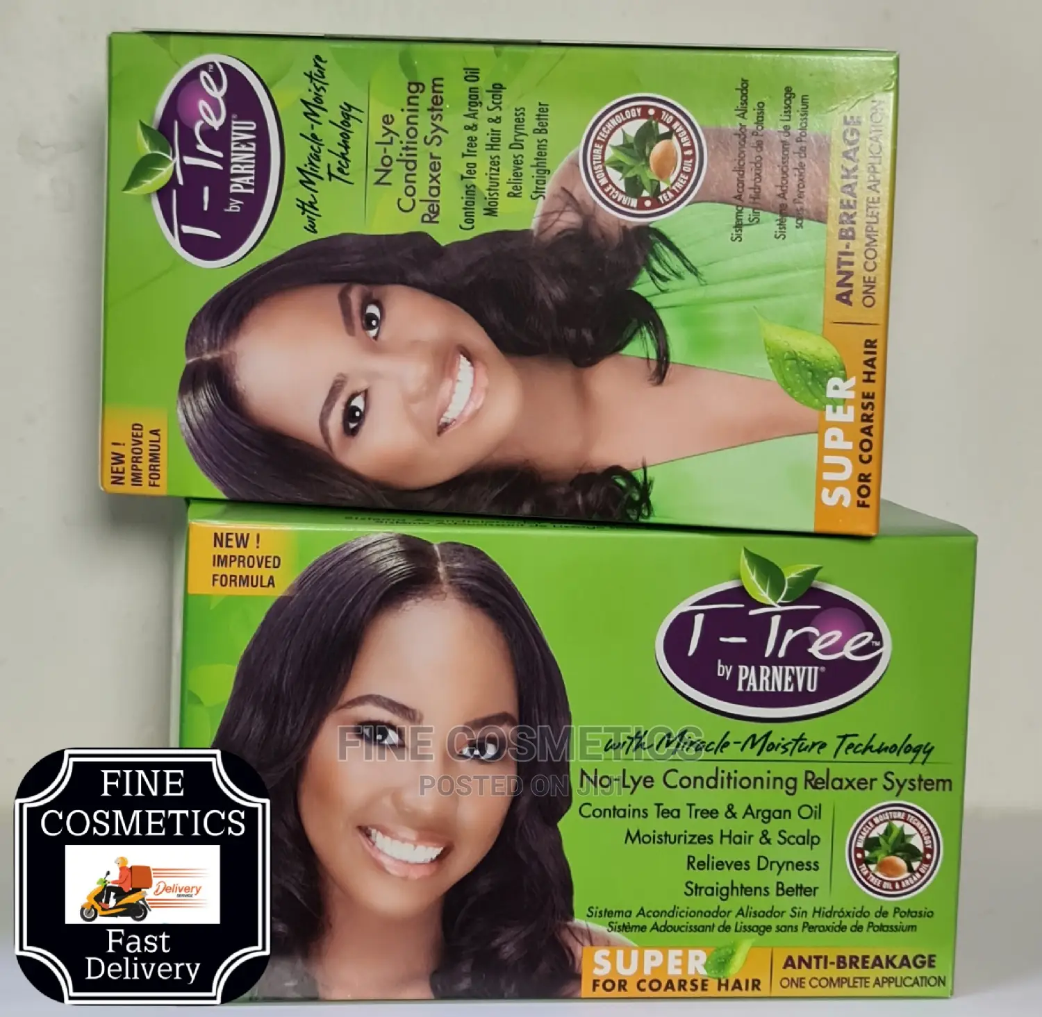 Parnevu T-Tree No-Lye Conditioning Relaxer System Kit