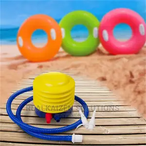 Foot Pedal Balloon Swim Ring Effortless Air Inflat Pump 10cm