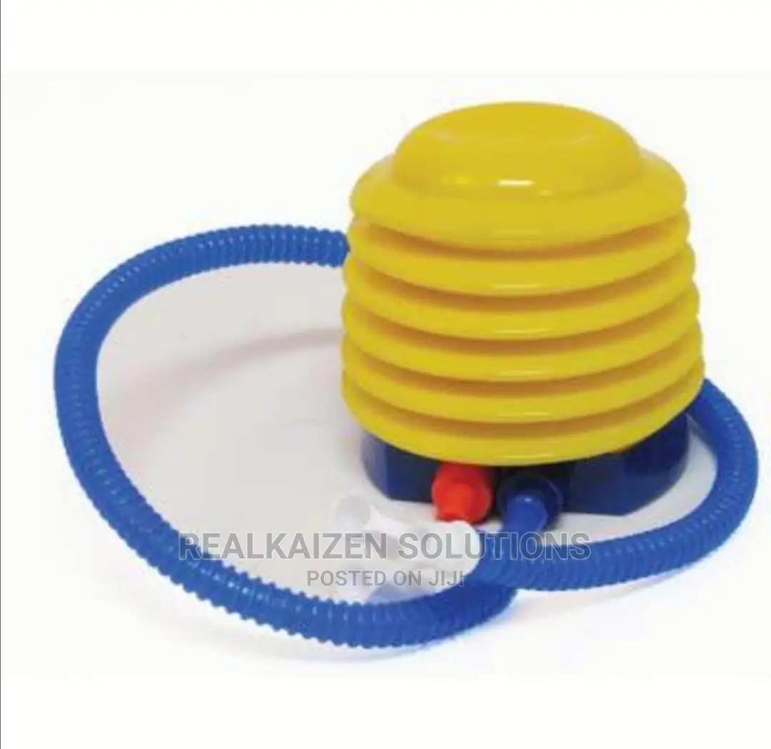 Foot Pedal Balloon Swim Ring Effortless Air Inflat Pump 10cm