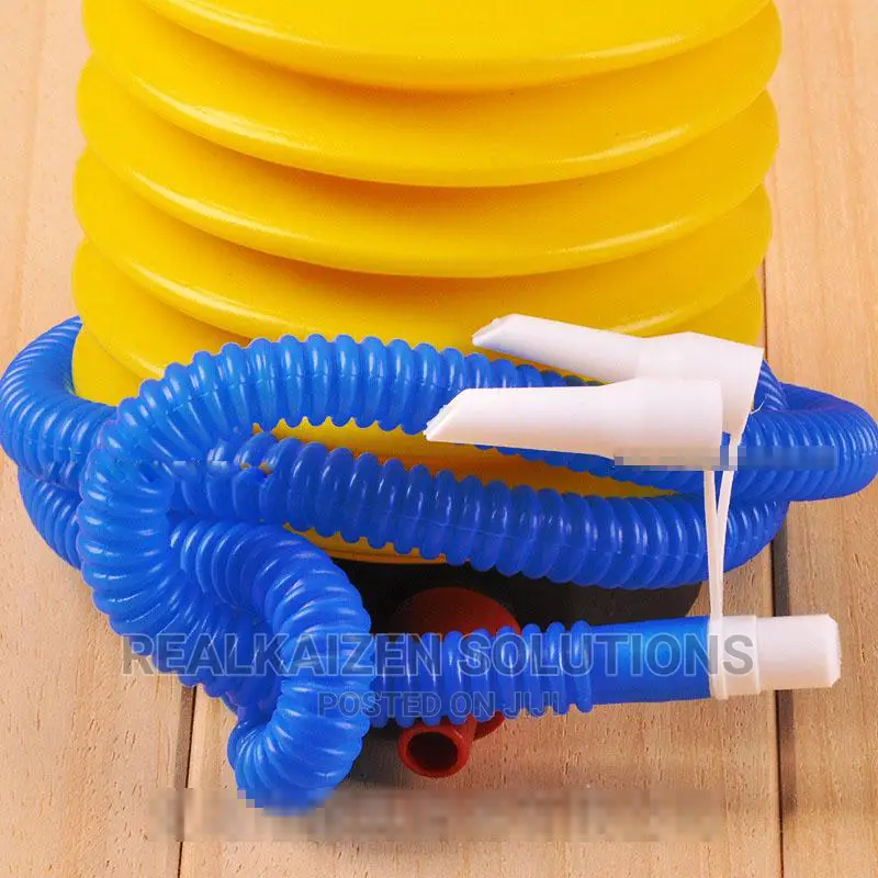 Foot Pedal Balloon Swim Ring Effortless Air Inflat Pump 10cm