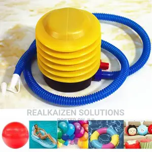Foot Pedal Balloon Swim Ring Effortless Air Inflat Pump 10cm