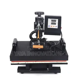 Black Transpro Swing Heat Press Equipment