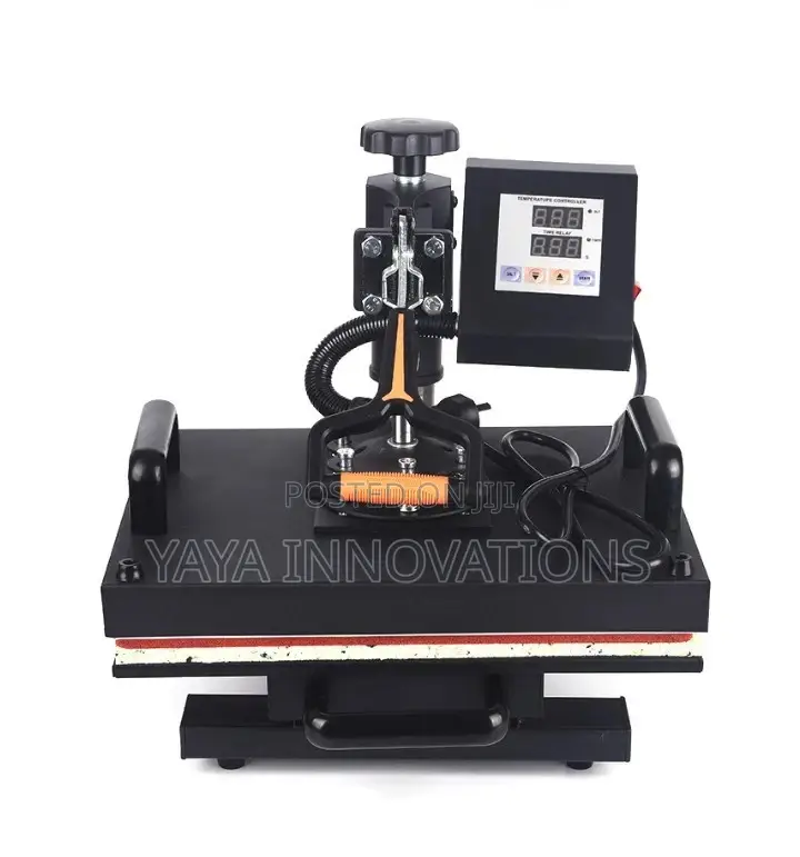 Black Transpro Swing Heat Press Equipment