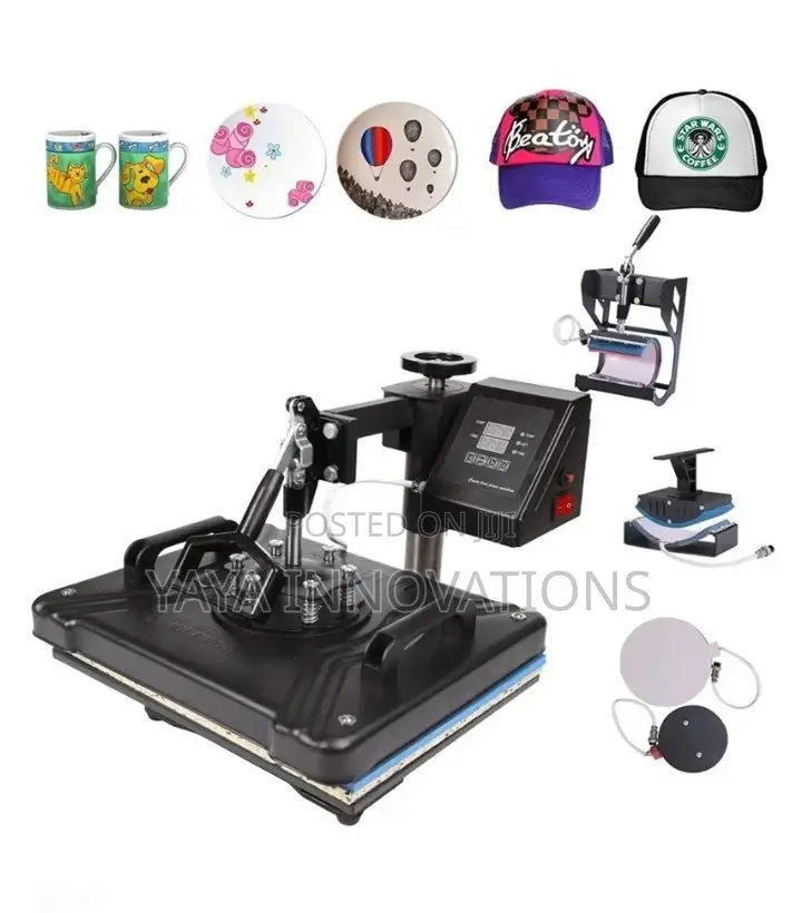 Combo Digital Transfer Sublimation Machine for T Shirts