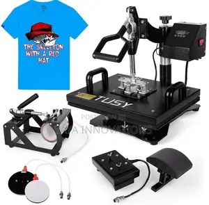 12x15 Shirt Press Machine 5in1 Heat Press