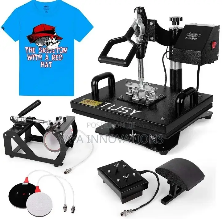 12x15 Shirt Press Machine 5in1 Heat Press