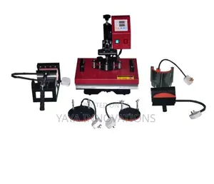 Digital Semi-Auto Heat Press 8-In-1 Heatpress Machine