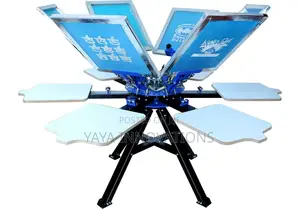 Chinese 6color 6 Screen Printer Machine Press