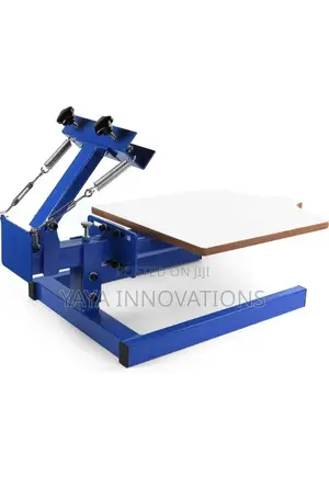 Single Color Single Station Screen Printing Machine