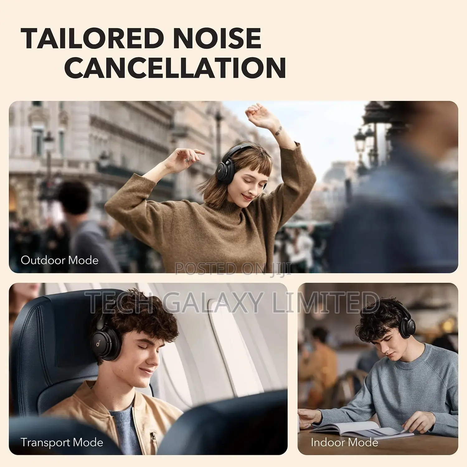 Anker Sound Core Life Q30 Bluetooth Nc Headphones
