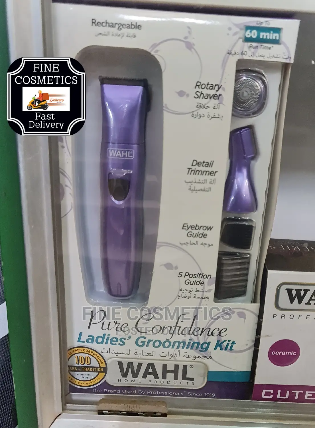WAHL Pure Confidence Ladies Grooming Kit, Shaver for Ladies