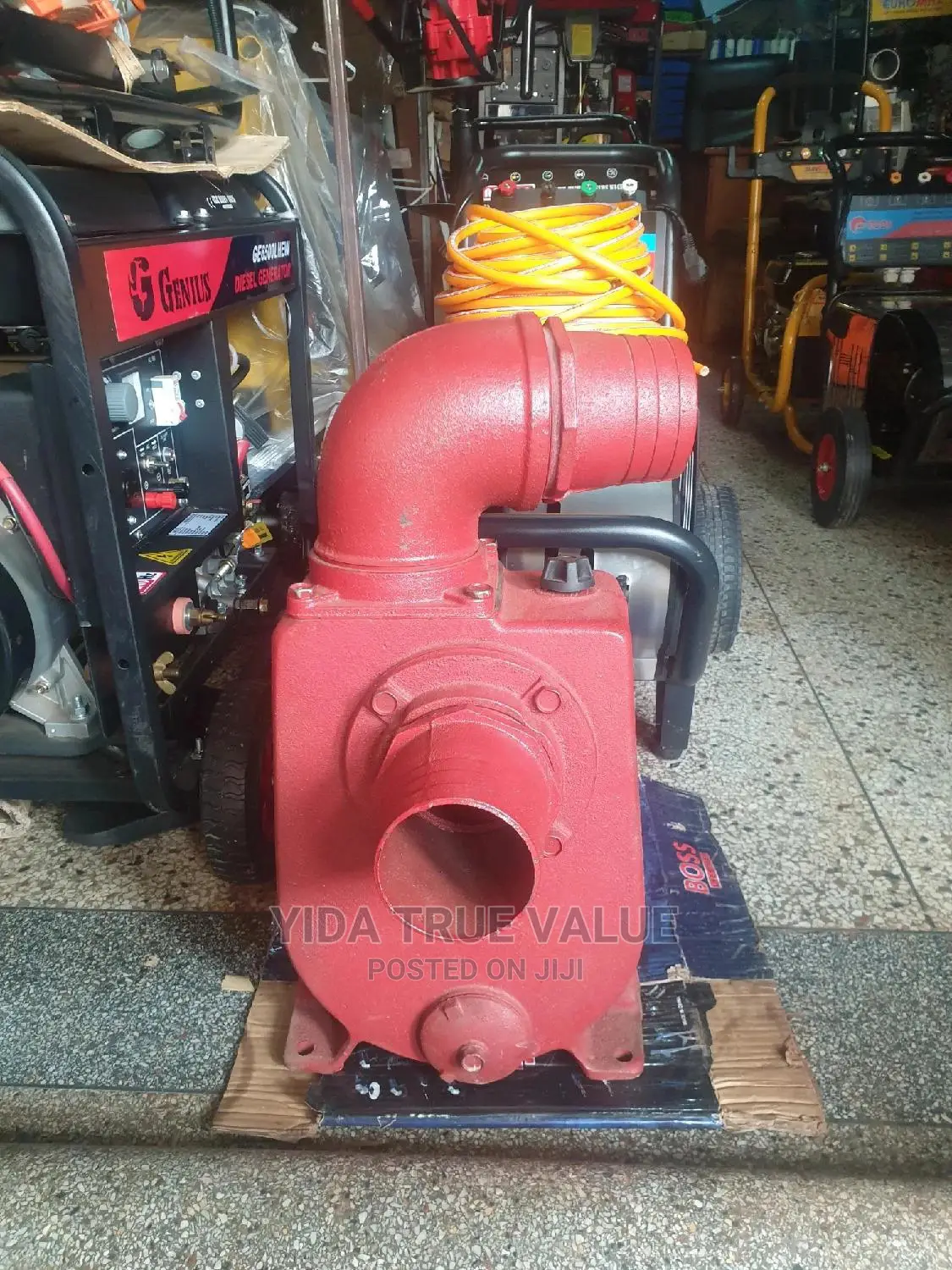 Self Claiming Water Pump.