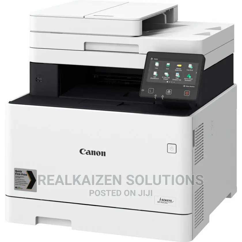 Canon I-Sensys Mf742cdw 3 in 1 Colour Laser Printer