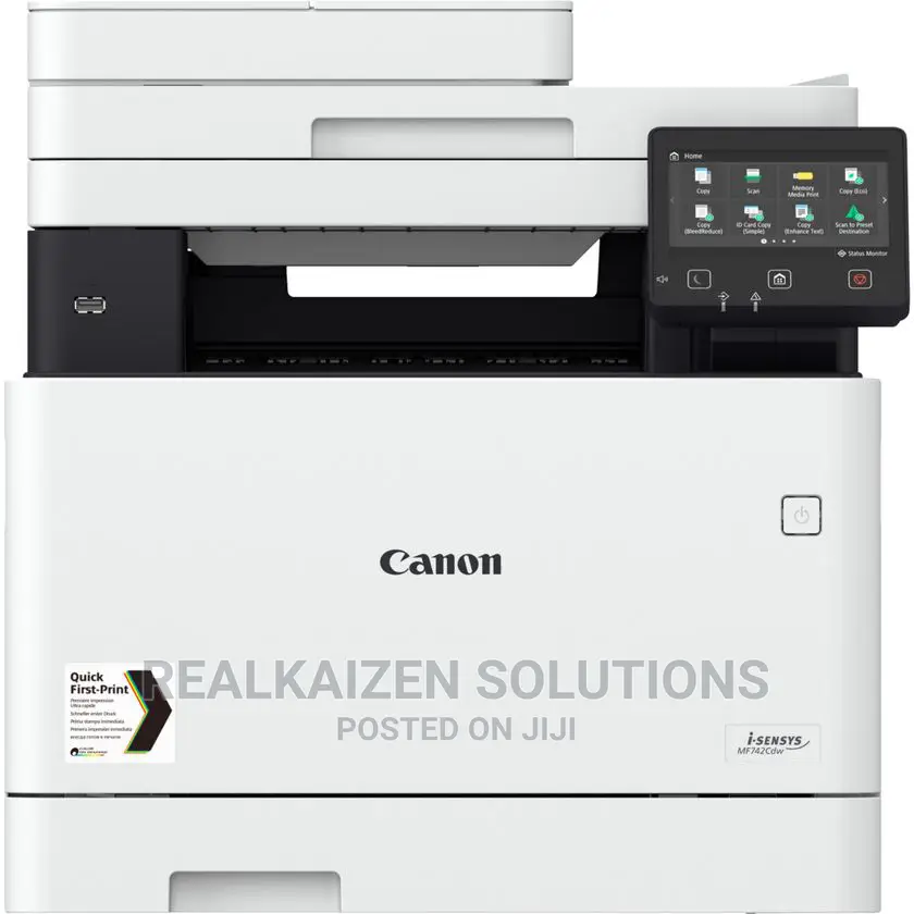 Canon I-Sensys Mf742cdw 3 in 1 Colour Laser Printer