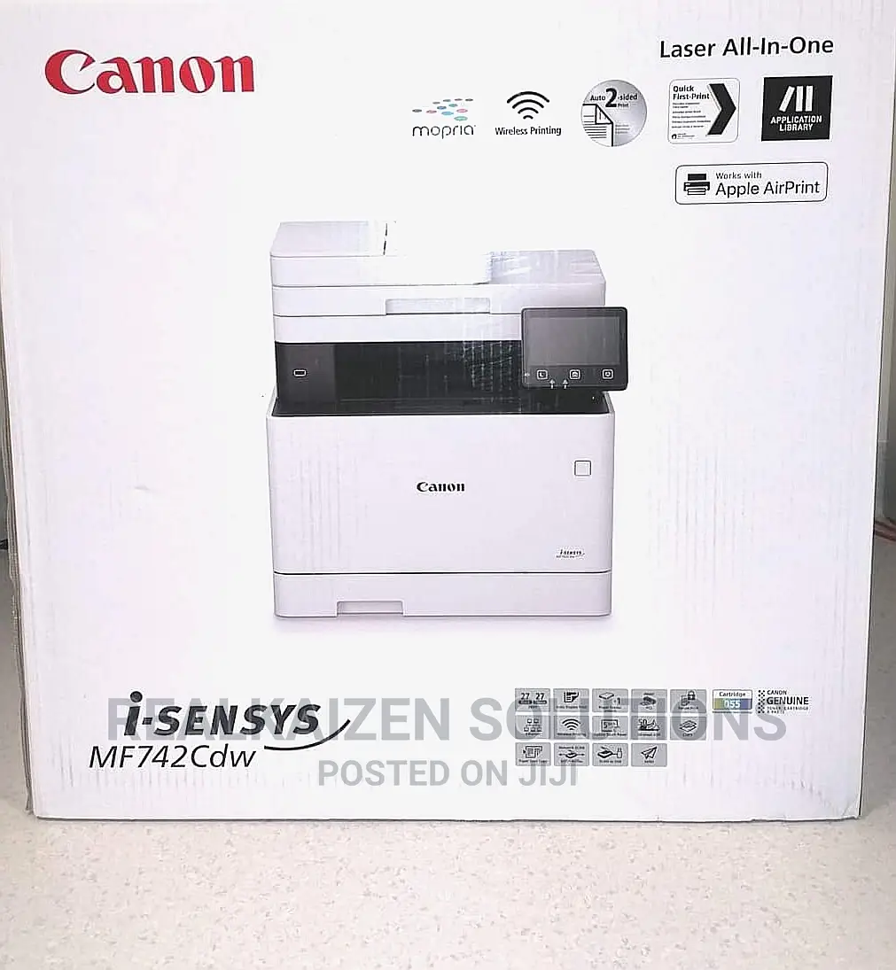 Canon I-Sensys Mf742cdw 3 in 1 Colour Laser Printer in Central Division ...