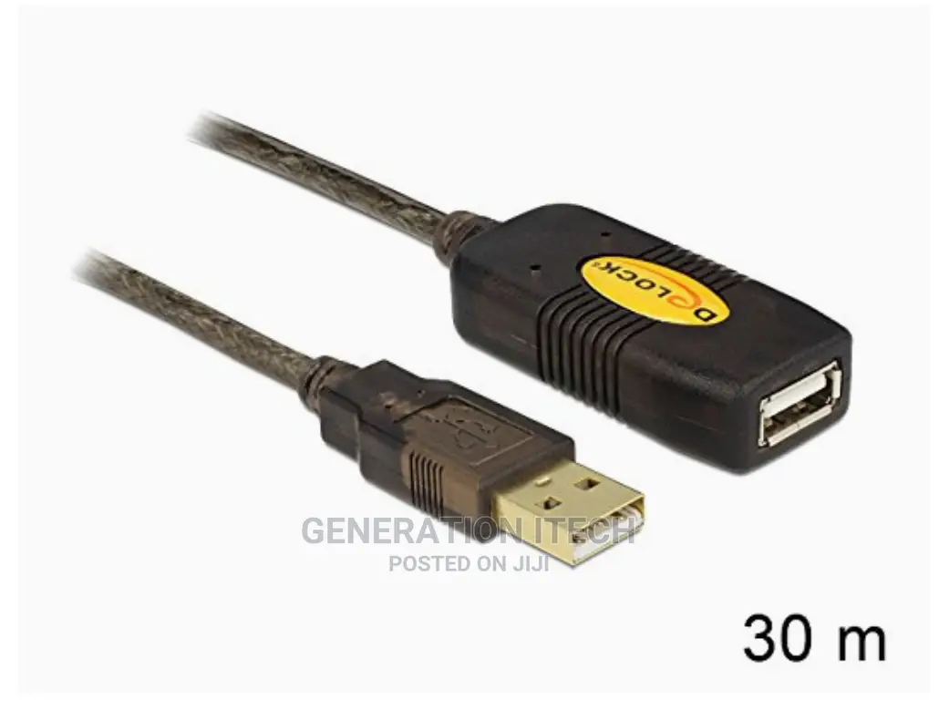 Usb Extender 30m With Built in Signal Booster Male to Female