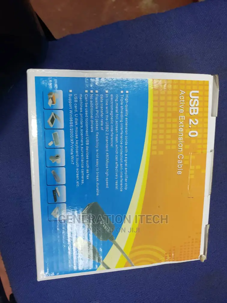 Usb Extender 30m With Built in Signal Booster Male to Female