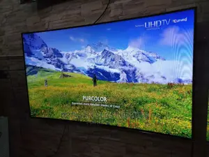 Photo - Quick Sell Of A 55 Inches Samsung CURVED Smart 4K Ultra HD With 3D