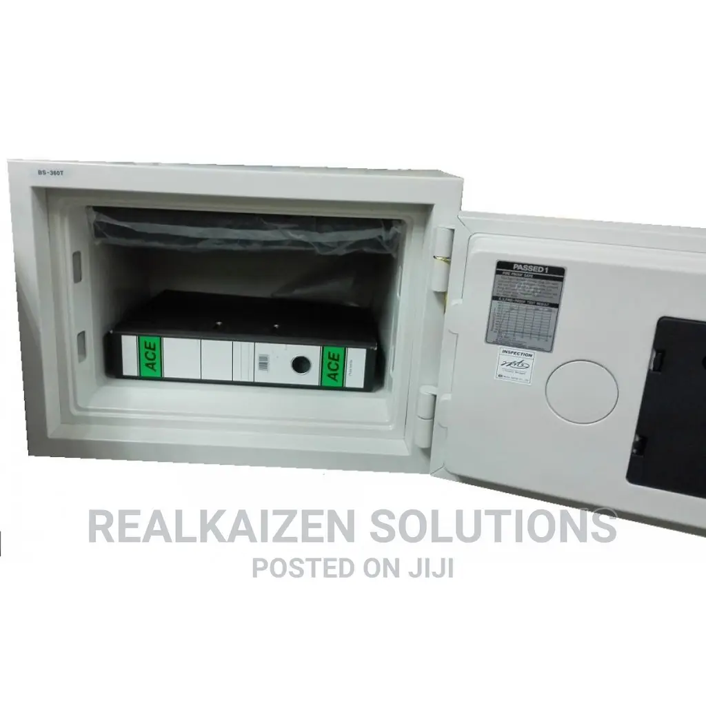 Korea Universal Refractory Fire Proof 2 Lock Vault Safe Box