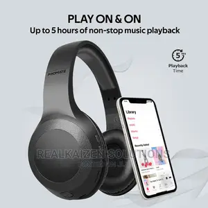 Promate Deep Bass Over-Ear Premium Wireless Headphones