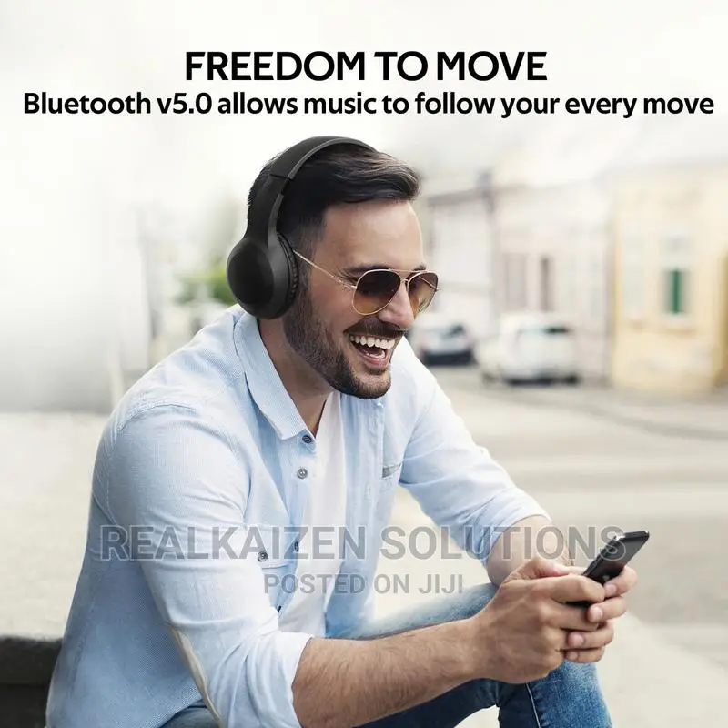 Promate Deep Bass Over-Ear Premium Wireless Headphones