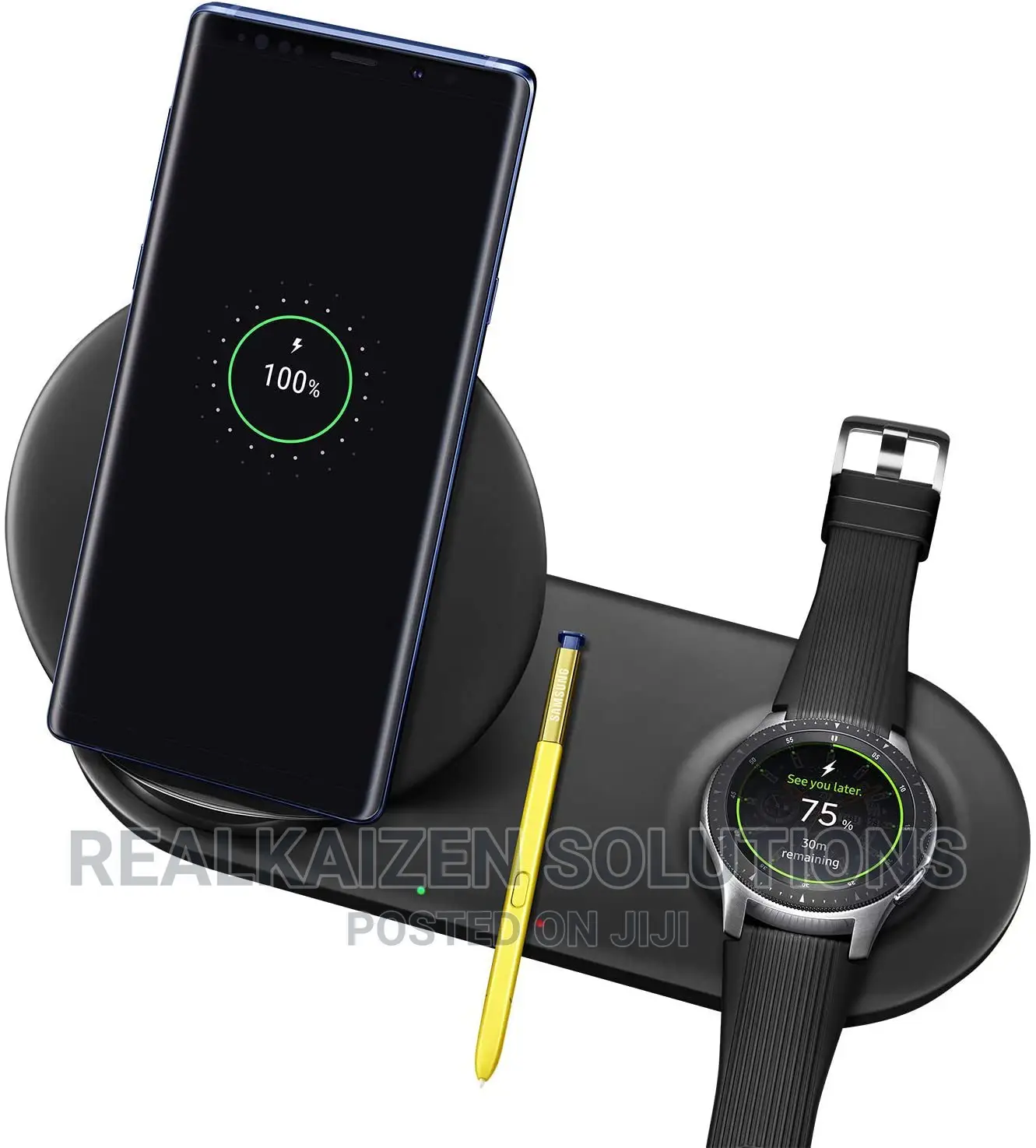 Samsung Wireless QI Charger DUO, Fast Charge Stand Pad 25W