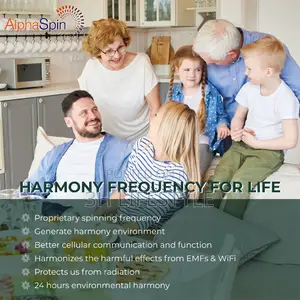 Alpha Spin Quantum Energy. Protect Your Natural Energy