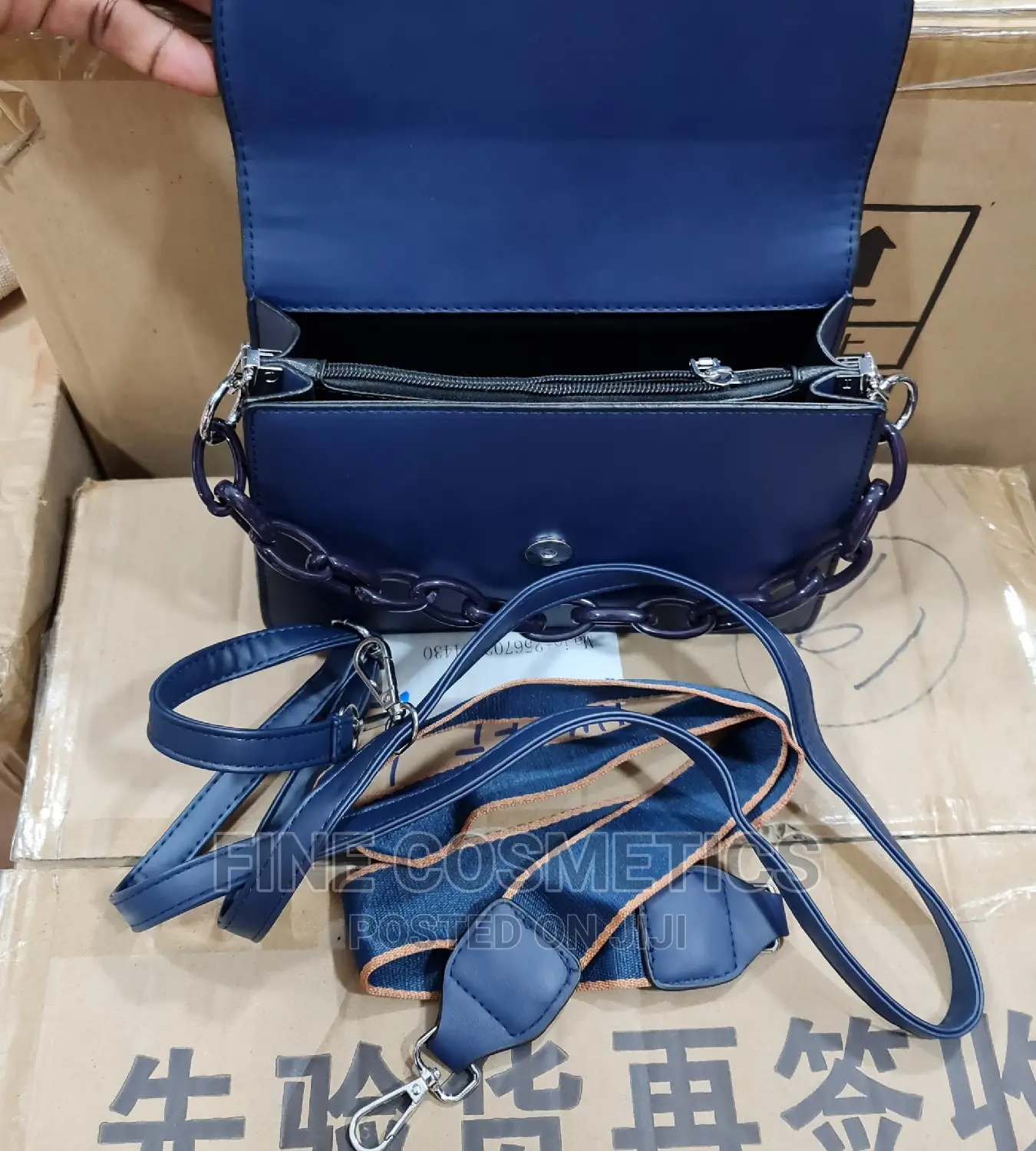 Portable Women's High Quality Leather Office Travel Handbag