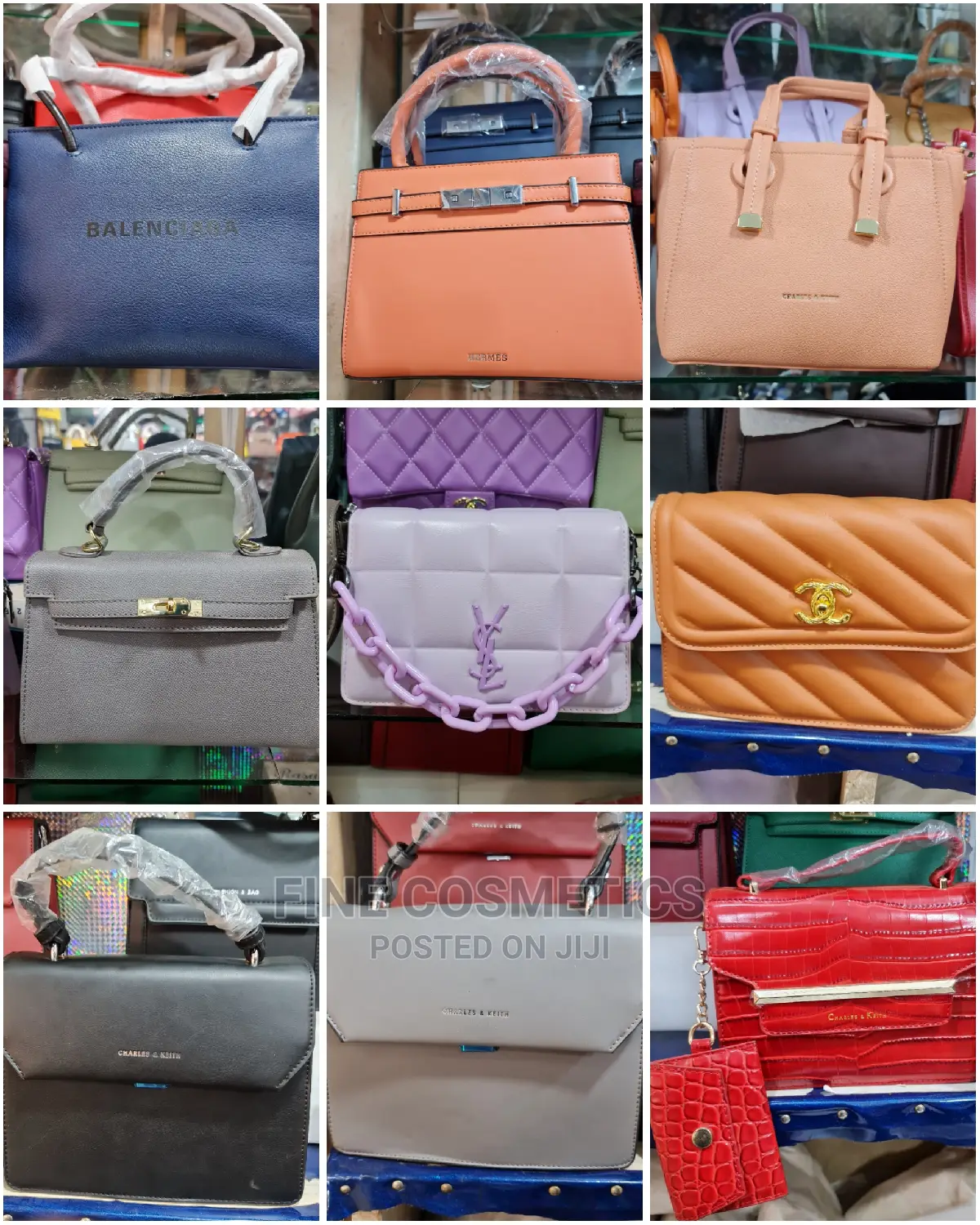 Portable Women's High Quality Leather Office Travel Handbag