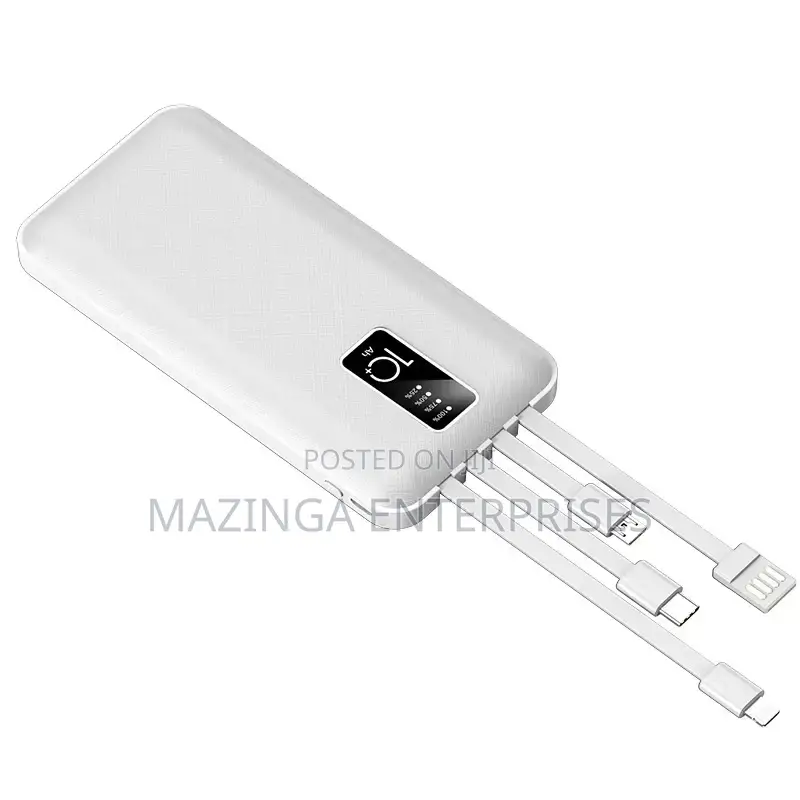4in1 Premium Self Contained Power Bank 10000mah