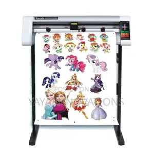 24"CCD Camera Automatic Cutting Plotter for Tshirt Sticker