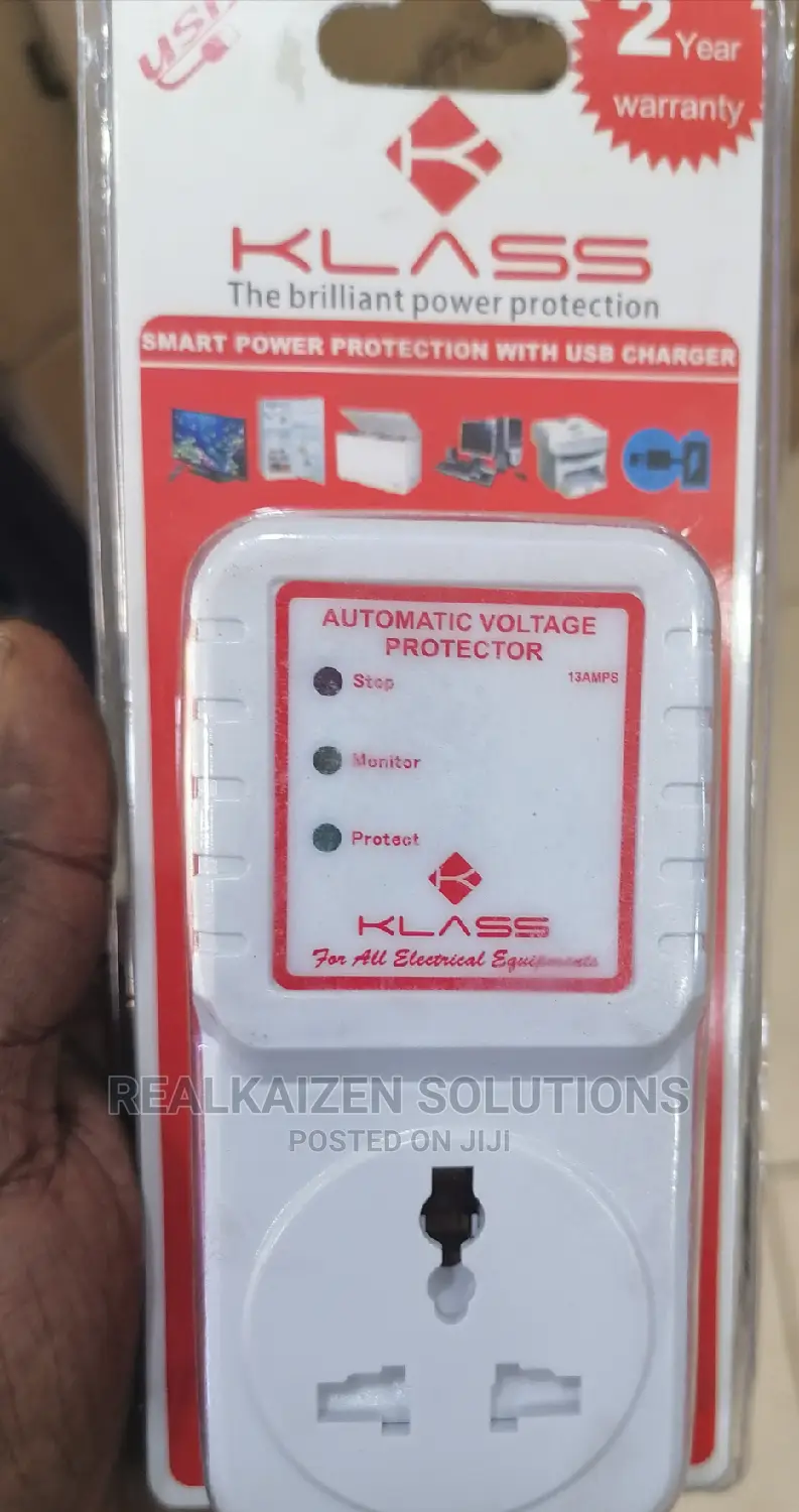 Klass Smart Power Protection Plug With Fast USB Charging