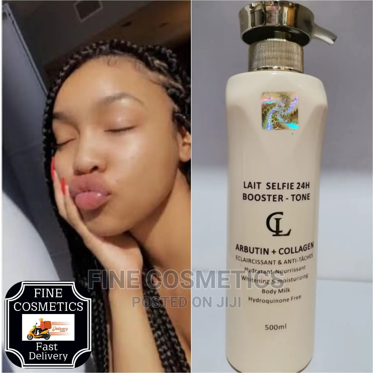 Selfie Lotion 24H Booster Tone Extra Whitening Body Lotion