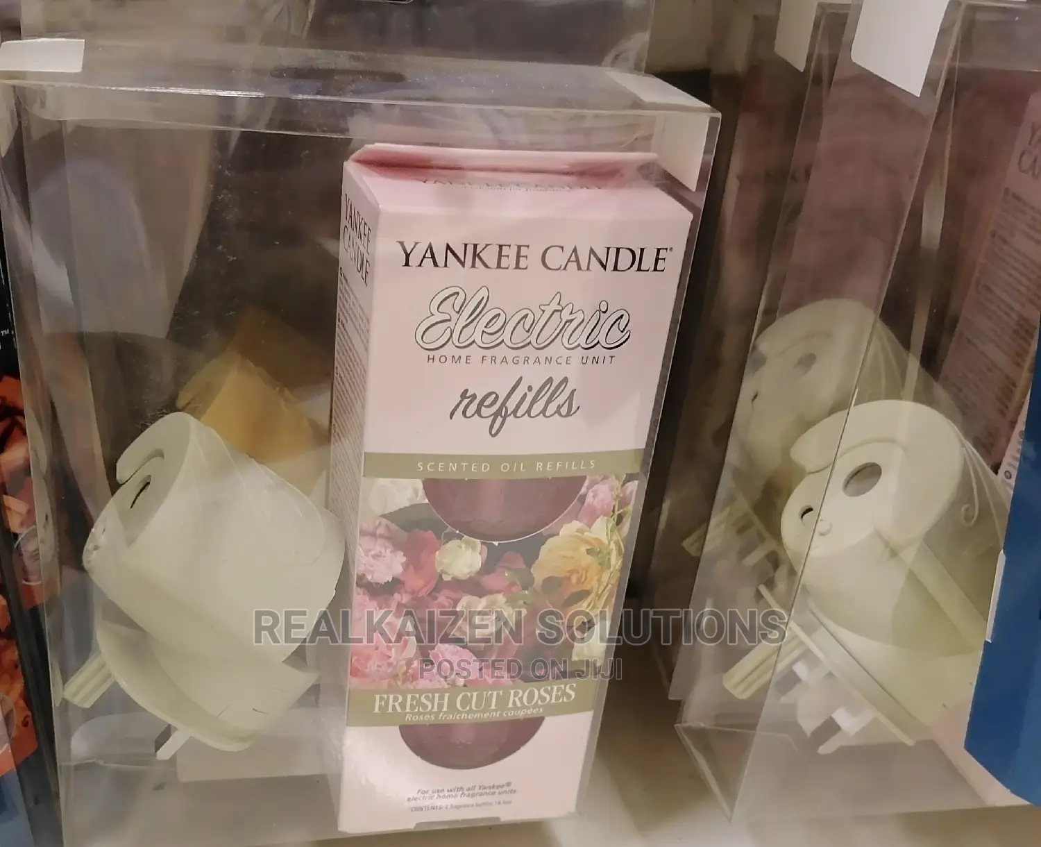 Yankee Candle Fresh Cut Roses Clean Cotton Scent Plug Refill