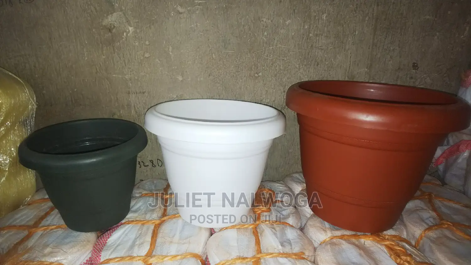 Plastic Flower Pots in Kampala Garden Supplies, Juliet Nalwoga Jiji.ug
