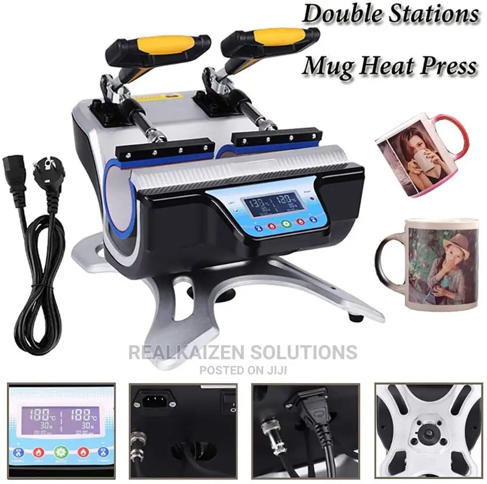 Freesub Double Mug Station Heater Sublimation Cup Printer