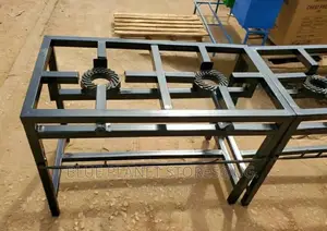 Double Commercial/Industrial Gas Burners \\ Hard Metal Body.