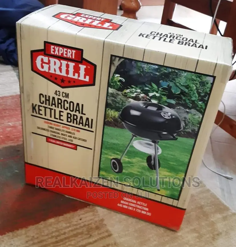 Expert Grill Charcoal Kettle Braai 43cm