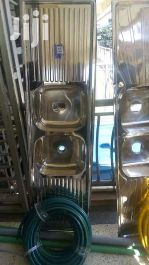 Double Tray Double Bowl Sink * Heavy Duty